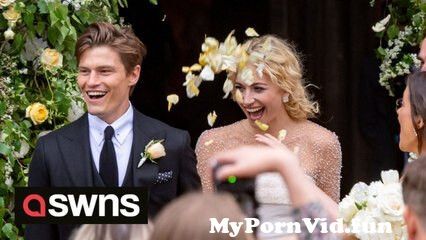 View Full Screen: pixie lott joined by celebrities at her wedding at the historic ely cathedral.jpg