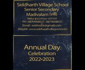 Siddharth Village School Hosur