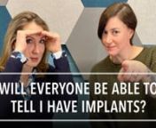 It&#39;s totally normal to wonder (and even worry) about how obvious your breast implants will be—so let&#39;s talk about it!nnIn this Amelia Academy video, Dr. Michelle Roughton explains whether or not people will be able to tell you have breast implants, and what to do if it&#39;s something you&#39;re really worried about.nnSign-Up for Amelia Academyn******************************nhttps://tv.askamelia.comnnLearn More About Amelia Aestheticsn**************************************nhttps://askamelia.comnnMore