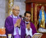 GOSPEL Jn 8:12 “I am the light of the world, says the Lord; whoever follows me will have the light of life.”/ Most. Rev. David William V. Antonio, DD. Bishop of the Diocese of Ilagan @ Poor Clare Monastery of Our Lady of the Eucharist (Gamu, Isabela)n#LaetareSundayn#tyBadong Photographyn#tyMo.AbbessMaryLouiseGretchen,OSC