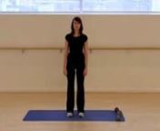 The Standing Torso Stretch targets the shoulders and assists with balance.