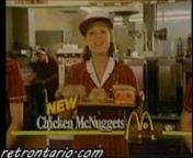McDonalds New Chicken McNuggets 1983 from mcdonalds nuggets