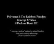 Ephemeral, symbolic, steeped deep in legend and myth, rainbows still create a sense of inspiring mystery and awe. Taking three personal references from shared childhood remembrances, this video piece is a melancholic ode to the untouchable bow with no arrow (with references to Indradhanush* and Rongdhonu*). You may experience a persistence of vision and sound, and different people may see variations of the same colour (as explained below). Best listened to in stereo / headphones.nnScreened at Lo