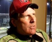 Scott Bloomquist of Mooresburg, Tenn., discusses his record sixth career victory worth &#36;100,000 in the DIRTcar UMP-sanctioned Dirt Late Model Dream Presented by Ferris Commercial Mowers on Sat., June 8, at Eldora Speedway in Rossburg, Ohio.