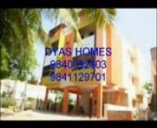 Amrita the completed project of Dyas Homes, Revathipuram, Urapakkam. Amrita consists of 5 flats in the structure of Ground + 2 floors with covered car parking area on the ground floor. All the 5 flat owners are taken possession and started living the lovable life in Amirta.