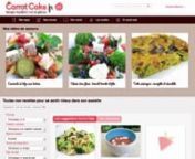 CarrotCake.fr est le premier planificateur de menus de la semaine qui prend en compte les goûts et besoins nutritionnels personnels de chaque membre de la famille.