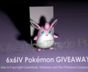 ONCE IN A LIFETIME GIVEAWAY!n6 * 6IV SHINY POKÈMON without Items!nn1 x Lucarion1 x Dragoniten1 x Garchompn1 x Charizard X or Charizard Yn1 x ???n1 x ???nnAll are GERMAN!nnIn order to win those, you need to do the following:nn1. join our group