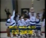 Michigan Amateur Hockey AssociationnBantam &#39;AA&#39; State Championship GamenMarch 11, 1984, Grosse Pointe Community Rink, Grosse Pointe, MichigannnGrosse Pointe Blues 6nRFB Blue Knights 1nnScoring:n1st Period: Patterson (GP) (see at 14:35)n2nd Period: Kirsch (GP - GWG) (see at 33:00)n2nd Period: Bohan (GP) (see at 48:34)n2nd Period: Koehler (GP) (see at 50:24) n3rd Period: Klein (RFB) (see at 1:02:36)n3rd Period: Spitz (GP) (see at 1:25:56)n3rd Period: Yangouyian (GP) (see at 1:28:06)nnnnVideo: Gros