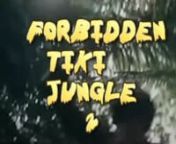 FORBIDDEN TIKI JUNGLE 2 from booty shake on a bar top with pussy slip from upskirted