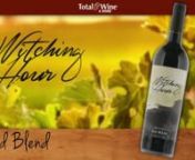 In this video we discuss TWM Witching Hour Red Blend.