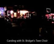 Merry Christmas, #EastFalls! Highlights from neighborhood caroling with St. Bridget&#39;s Teen Choir. Don&#39;t miss Mrs. Flynn signing along to O Come All Ye Faithful:https://vimeo.com/149836586
