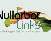 This video follows the Nullabor Links Golf Course from Ceduna in South Australia for 1365 kilometres to Kalgoorlie in Western Australia.The Par 73 course is the longest golf course in the world.nnThe world’s longest golf course, The Nullabor Links in Australia is 1365 kilometres long and spans 2 States of Australia from Ceduna in South Australia to Kalgoorlie in Western Australia. Construction was completed in 2009. nnThe 18 hole PAR 73 course provides a quintessential Aussie experience thro