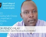Dr Pendo Mlay from mlay
