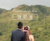 Grace &amp; Jeffrey&#39;s Save The Date Video:nnForever starts this 29.07.16nVideographer: Tiffanie AngnPhotos: Leeane Padernal PhotographynLocation: Palaya Natural Farm