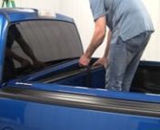 This video shows how easy it is to quick-release the Peragon tonneau cover. The cover is then easily stored in the back of your truck or garage while you&#39;re using your whole truck bed.