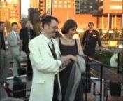The nuptials of my old friends Tom Leonard and Chris Lione on a boat docked in lower Manhattan on the Hudson River. This was shot on my old Sony DCR-TRV38 single chip video camera, so the quality is not nearly as good as the newer videos shot on a high definition CMOS camera, but I think it captures the moment fairly well and brings back fond memories of that day.Happy Anniversary Tom and Chris!