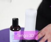 The Tenga 3D Masturbation Sleeve is a high quality luxury sex toy for men made out of non-toxic body-safe plastic. Masturbation sleeves are excellent for solo or couples play and fits all sizes.nnThis masturbator for men tightly surrounds the penis with different textures for a different type of sensation.nnTo use: turn the toy inside out so the textured part are on the inside of the toy. Add water based lubricant to the toy. Insert the penis and stroke. Tip: when you are about to orgasm, pull t