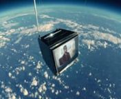 Yup, that really is a TV in space, for real. I created this video by sending a vintage Sony TV into orbit on a weather balloon provided by Sent Into Space, surrounded by cameras so as to capture this spectacular footage hovering above the Big Blue Marble itself. nnMore precisely, it took two launches - both from Snowdonia in Wales, with two identical TVs, with each launch providing the opportunity to rig the GoPros in different positions.nnI&#39;m pleased to say that all TVs in this music video were