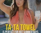 A product video featuring the Ta-Ta Towel which prevents boob sweat during hot days.nnPlatform: FacebooknLength: 00:50