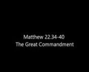 Indian Sign Language (ISL) Bible (KJV) Matthew 22:34-40 The Great Commandment