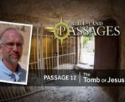 https://biblelandpassages.orgnAll four Gospel accounts speak of Jesus being led by the Jewish leaders to the presence of the governor, Pontius Pilate. Upon Pilate’s sentence, Jesus was led to Golgotha outside the walls of the city where He was crucified. When He passed away that Friday afternoon, friends took His body to be buried near where the execution occurred. Yet location of this burial site has been a topic of interest since antiquity. Passage 12: The Tomb of Jesus explores the most lik