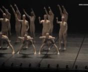Corps de Walk is about walking, about moving, about a static condition of unique moments and tiny, subtle changes in body posture. The 12 dancers are uniformly dressed in flesh-coloured suits, with white hair and white contact lenses. Sudden, individual sallies in the choreography and muscular dynamics are glimpsed only to quickly vanish within tightly controlled lines or seemingly chaotic formations in which the dancers nonetheless have complete control. Sharon Eyal has collaborated with the