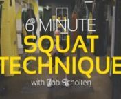 For full video go to ONDEMAND Zone Series 3to purchase a subscription (5 workouts) or individually: vimeo.com/ondemand/ondemandzoneseries3nnTUTORIAL: Squats are one of the seven fundamental movements patterns so it&#39;s important we do them correctly; this short tutorial is worth a watch for everyone, it will remind you how to move correctly - bodyweight and with added weight.nnGood for:Technique, strengthen quads and glutes.nEquipment: Bodyweight or dumbbell/kettle bellnSweat factor: 2/5nnFeel