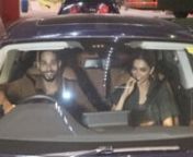 Spotted in the car! Deepika Padukone, Ananya Panday and Siddhant Chaturvedi leave after wrapping up the shoot for their upcoming movie. While, Sid and DP left together in the actor’s car, the young star, Ananya was seen leaving the spot before them. The trio was spotted earlier in the day reaching the shoot location in Bandra, Mumbai for Shakun Batra’s yet-to-be titled film. Deepika and Siddhant were at their sartorial best. The diva can be seen wearing a black tee along with a stylish jacke