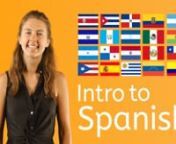 Intro to Spanish from beginner