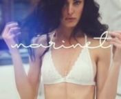 South African export Marinet Matthee from The Lions NY, lingerie short film.