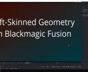 Presented at SIGGRAPH 2017: A demonstration of soft-skin mesh deformation in Blackmagic Fusion. For more information, please visit http://www.bryanray.namennI forgot to give him a mention in the video itself, but thanks to Christian Bloch (aka Blochi) for doing the weight map painting and shading of the fangs. Check out HDRLabs, the HDR Handbook 2.0 and the Discworld Fan Film