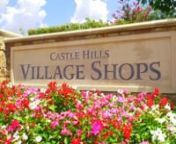 Castle Hills offers new single-family homes, detached luxury golf villas, townhomes, condominiums and estate homes, priced from the &#36;170s to &#36;2.5 million and up. Located south of SH121/Sam Rayburn Tollway at Josey, with easy access to Dallas North Tollway, I-35 and DFW airport. Castle Hills’ residents enjoy shopping, parks, lakes, schools, swimming pools, hike-and-bike trails, a community garden, tennis and basketball courts and multiple community centers. The Castle Hills Village Shops &amp;