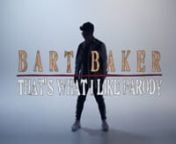 Bart Baker is a YouTube celebrity notorious for his music video parodies. In March of 2017, Bart took a stab at the famous Bruno Mars - &#39;That&#39;sWhat I Like&#39; music video. Bart supplied the dancing and I supplied all the line animations to make some laughs.nnOffical YouTube video here: https://www.youtube.com/watch?v=xhl_rQDGzzo