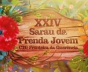 Vídeo com os preparativos para o XXIV Sarau da Prenda Jovem do CTG Fronteira da Querência, de Concórdia SC.