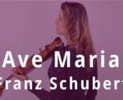Go here to download the sheet music with my fingering and bowing notes: https://violinlounge.com/ave-maria-franz-schubert-violin-and-piano/nnA big thank you to the Free Pianist who made this beautiful accompaniment: https://www.youtube.com/watch?v=y7bwsM6M7Xk