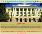 RUSSIA has become one of the choicest and preferable country for MBBS study destination. ​​I​ts very easy to get admission in Russia​ because Russian education is highly subsidized by the Government of the Russian Federation.​ ​​Russia stands in almost 30 positions among top 100 ranking position world wide according to WHO. Russia is best because a student can get admission very easily as there&#39;s no entrance exam, lowest fees structure, government subsidy, scholarship criteria, med