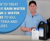 http://www.mywaterfilter.com.au/water-tank-filters/hydrosil-ultra-tank-water-sanitiser-1-5-20-litres.htmlnnHi and welcome to our video on HydroSil ULTRA: How to treat your rain water tank, bore water or water pipes to kill bacteria and viruses. To purchase or learn more about this product, please click the link above.nnIf you have any questions or if we can help you with anything, please contact us on 1800 769 300 or jump over onto our live chat on MyWaterFilter.com.aunnnTranscriptionnnG&#39;Day fol