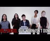 Women and Hollywood&#39;s annual Oscar video calling attention to the lack of opportunities for women in front of and behind the scenes.nnA Feminist Remix of IMMIGRANTS (WE GET THE JOB DONE) from HAMILTON MIXTAPEnnWomen and Hollywood: nhttps://womenandhollywood.comnhttps://blog.womenandhollywood.com/nhttps://www.facebook.com/womenandhollywoodn@womenahollywoodn@melsilnnwritten and directed by Jo Chiangnhttp://www.jochiang.comnhttps://www.youtube.com/c/thefoundcompanyn@thatcupofjonnDIRECTOR of PHOTOGR