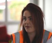Aged 16 years old, female and setting off on a career with Noble Homes as an Apprentice Bricklayer