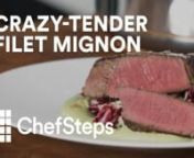 Tenderloin is expensive. Make the most of your pricey premium cut by cooking it sous vide, then finishing with a quick sear on the stove. chfstps.co/2klCImN