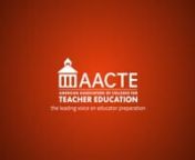 AACTE is not your ordinary association! As the leading voice on educator preparation, AACTE is engaging, innovative, current and relevant. Learn more about AACTE in this short motion graphic.