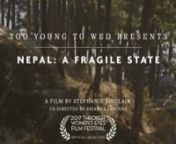 In 2015, a 7.8 magnitude earthquake leveled the Kagati village in Nepal, where 550 families were left homeless. Forced into marriage as young teens almost a decade earlier, Niruta, 23, and Durga, 25, found their already tenuous livelihood decimated and the futures of their three children at risk. Though Nepal has some of the highest rates of child marriage in the world — 41 percent of girls and 11 percent of boys marry before age 18 — the earthquake exacerbated the type of desperate poverty