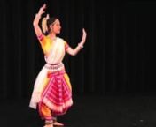 Excerpt from Odissi performance at Sampradaya Dance Creations, Mississauga ON. March 2017n&#39;Meghair meduram&#39; nChoreography: Supriya Nayak (2017)nMusic: Sri Geetagovinda Pratisthana, Puducherryn&#39;Rati sukha sare&#39; nTraditional composition taught to Supriya by Ambika Paniker and Aloka PanikarnChoreography: Guru Mayadhara Raut nnTranslation of Gitagovinda poems from Lee Siegel, &#39;Sacred and Profane Dimensions of Love in Indian Traditions&#39; and &#39;Gitagovinda: Love Songs of Radha and Krishna&#39;