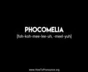 Learn the proper pronunciation of