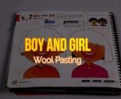 Boy &amp; Girl Wool Pasting (Pg-34)
