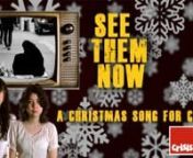It&#39;s that time of year and as surely as John Lewis are slowing down a pop song to make you feel maudlin, we&#39;re here to offer a song in aid of CRISIS!nWe started this in 2010 with a simple video Xmas card, the girls were 6 and 2. In 2015 we started linking to charity to help the homeless through the tireless efforts of Crisis At Christmas.nEvery year I think it&#39;s the last and say so to B&amp;P and every year they&#39;re horrified. It&#39;s their will to do this (though the caveats to not embarrass them h