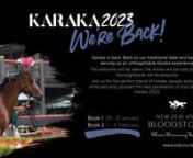 Karaka 2023: National Yearling Sales Series from karaka