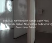 AKS nSelda Asal mit/with Gizem Akman, Gizem Aksu, nMelika Akbari aka likabari, Nour Sokhon, Seda Mimaroğlu nnAKS’s artistic productions are based on bringing together micro-stories of women* through dance, poetry, music, and new media. AKS is a collaboratively conceived and produced audio-visual performance by contemporary artists from Iran, Lebanon and Turkey’s diaspora living in Berlin with diverse backgrounds. AKS’s work is in the form of multidisciplinary installations to create a new