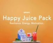 Amare Happy Juice Pack. Balance. Energy. Motivation. For your gut-brain axis.nnNutrients that’ll make your gut microbiome smile. GBX :)nAnd when your microbiome is happy, you feel great from the inside out.nnLearn more at:nhttps://www.amareglobal.com/corporate/en-us/happy-juice-packnnA healthy gut produces “happiness” hormones. Serotonin, GABA &amp; Dopamine. These neurotransmitters connect the gut and the brain. Sending signals. Regulating systems throughout the body. Impacting everything