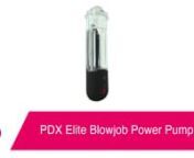 https://www.pinkcherry.com/products/pdx-elite-blowjob-power-pump (PinkCherry US)nhttps://www.pinkcherry.ca/products/pdx-elite-blowjob-power-pump (PinkCherry Canada)nn Combining a pair of soft clingy lips with stimulating suction, Pipedream Extreme&#39;s Blowjob Power Pump offers effortless, over-the-top pleasure to seekers of spectacular solo (or shared) oral adventure.nnEnclosed in a firm plastic cylinder, the Power Pump&#39;s ready mouth sleeve invites lucky users into a the lengthy chamber. Activate